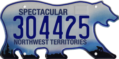 NT license plate 304425