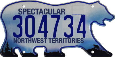 NT license plate 304734