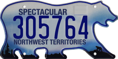 NT license plate 305764