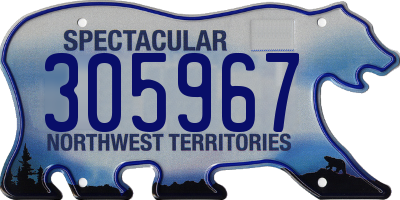 NT license plate 305967