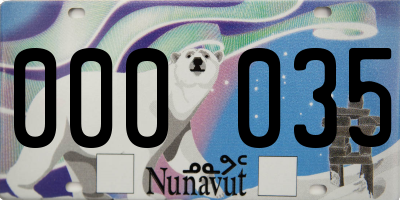 NU license plate 000035