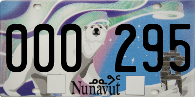 NU license plate 000295