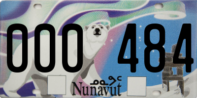 NU license plate 000484