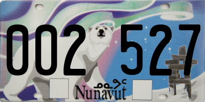 NU license plate 002527