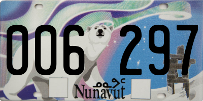 NU license plate 006297