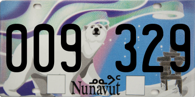 NU license plate 009329