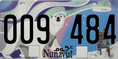 NU license plate 009484