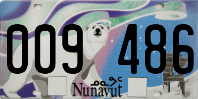 NU license plate 009486