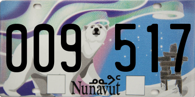 NU license plate 009517