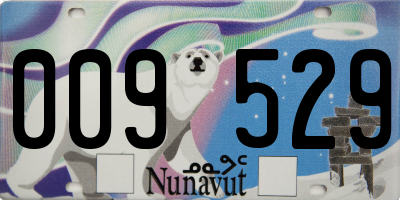 NU license plate 009529