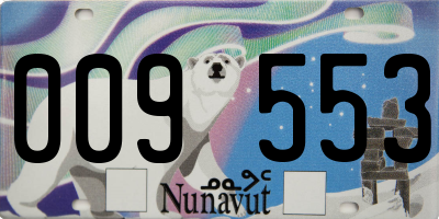 NU license plate 009553