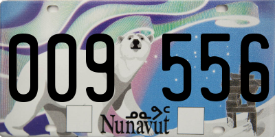 NU license plate 009556