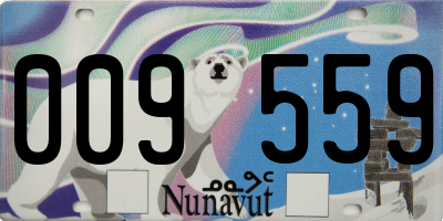 NU license plate 009559