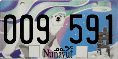 NU license plate 009591