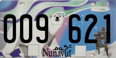 NU license plate 009621