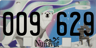 NU license plate 009629