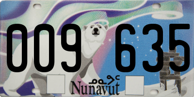 NU license plate 009635