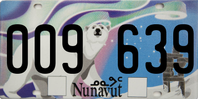 NU license plate 009639