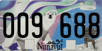 NU license plate 009688