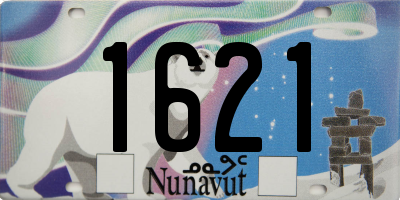 NU license plate 1621