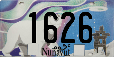 NU license plate 1626