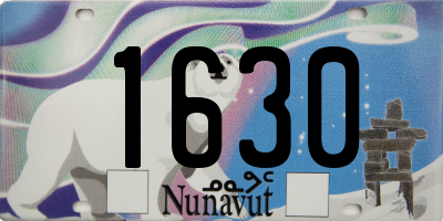 NU license plate 1630