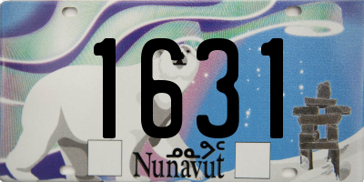 NU license plate 1631