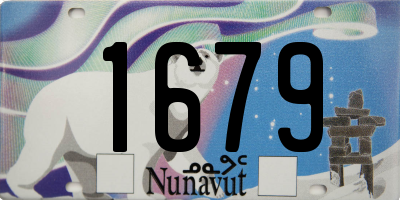 NU license plate 1679