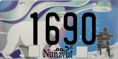 NU license plate 1690