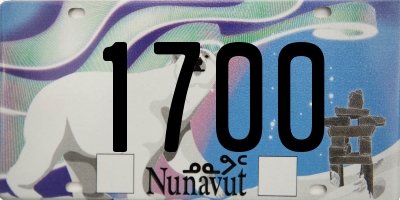 NU license plate 1700