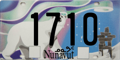 NU license plate 1710