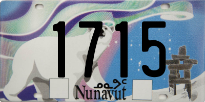 NU license plate 1715