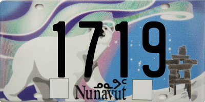 NU license plate 1719