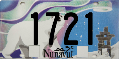 NU license plate 1721