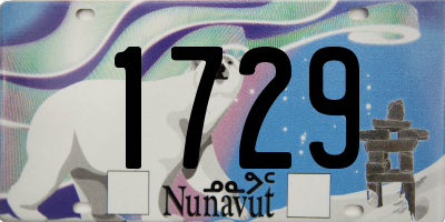 NU license plate 1729