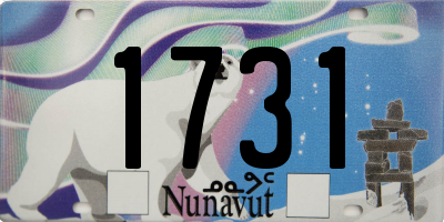 NU license plate 1731