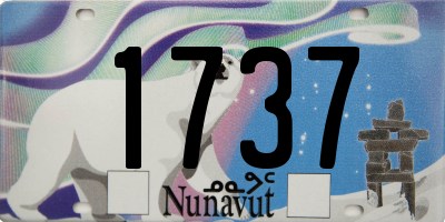 NU license plate 1737