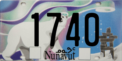 NU license plate 1740