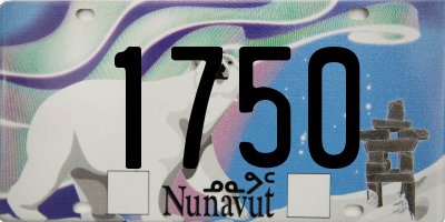 NU license plate 1750