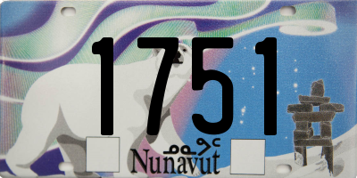 NU license plate 1751