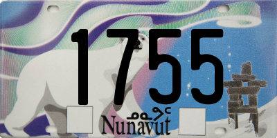 NU license plate 1755