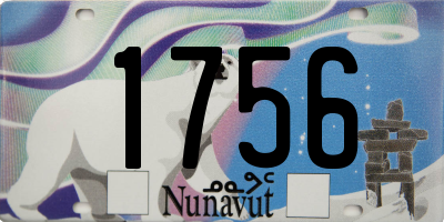 NU license plate 1756