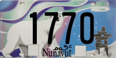 NU license plate 1770