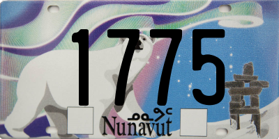 NU license plate 1775