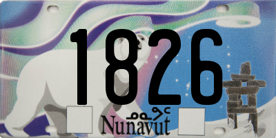 NU license plate 1826