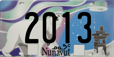 NU license plate 2013