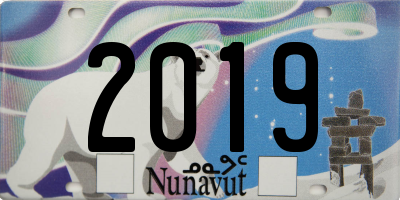 NU license plate 2019