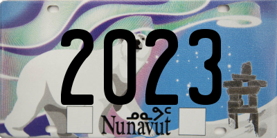 NU license plate 2023