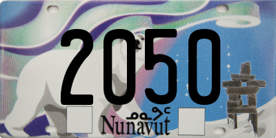 NU license plate 2050