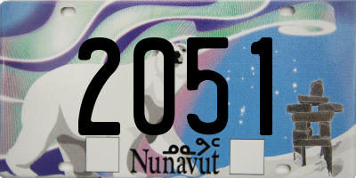 NU license plate 2051